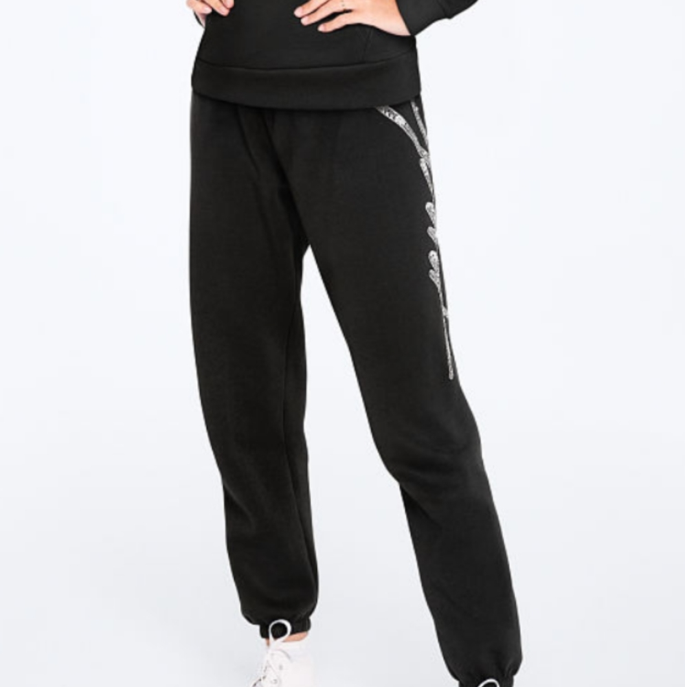 VS PINK Bling Classic Pant sz SM
